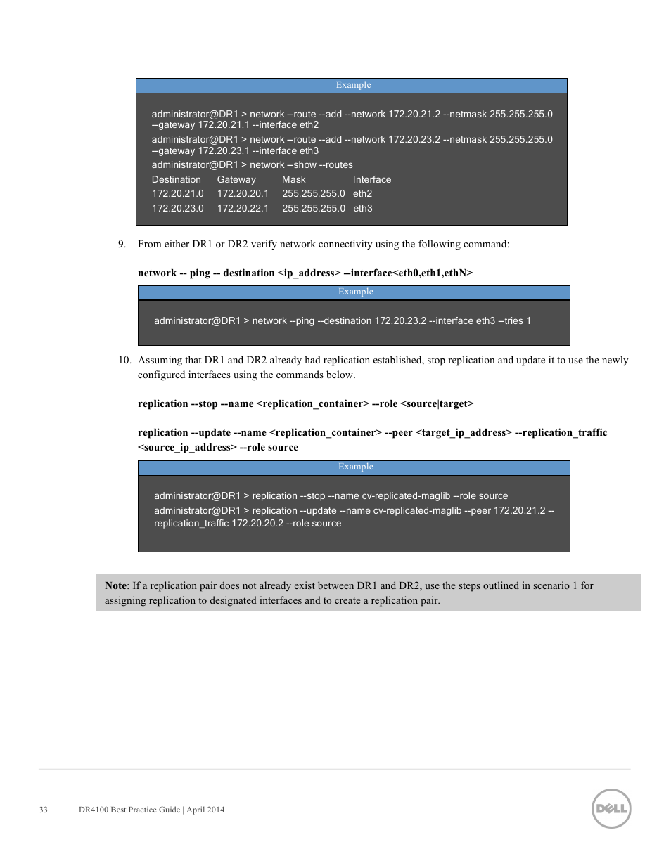 Dell PowerVault DR4100 User Manual | Page 33 / 41