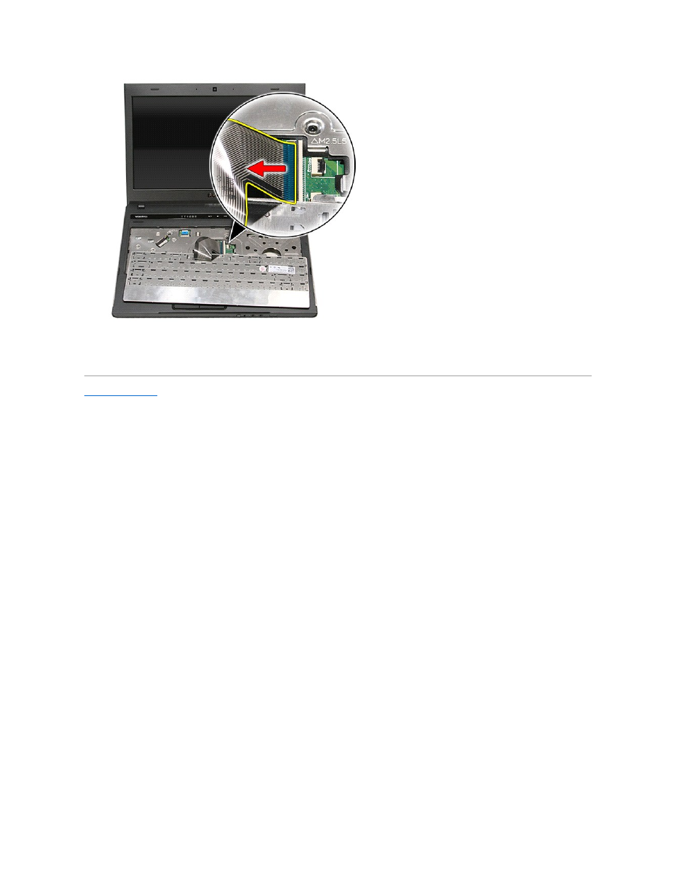 Replacing the keyboard | Dell Vostro 3400 (Early 2010) User Manual | Page 39 / 83