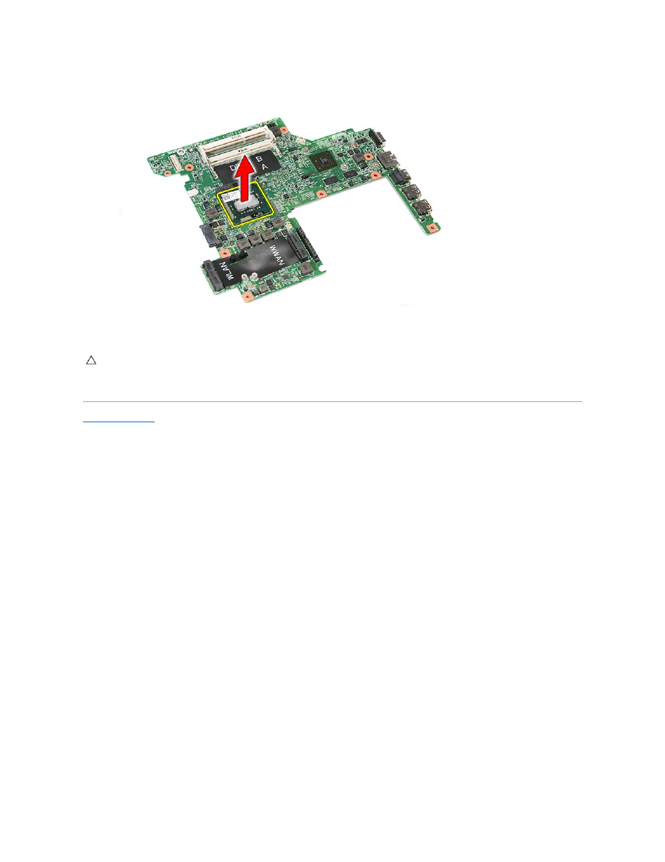 Replacing the processor | Dell Vostro 3400 (Early 2010) User Manual | Page 62 / 83