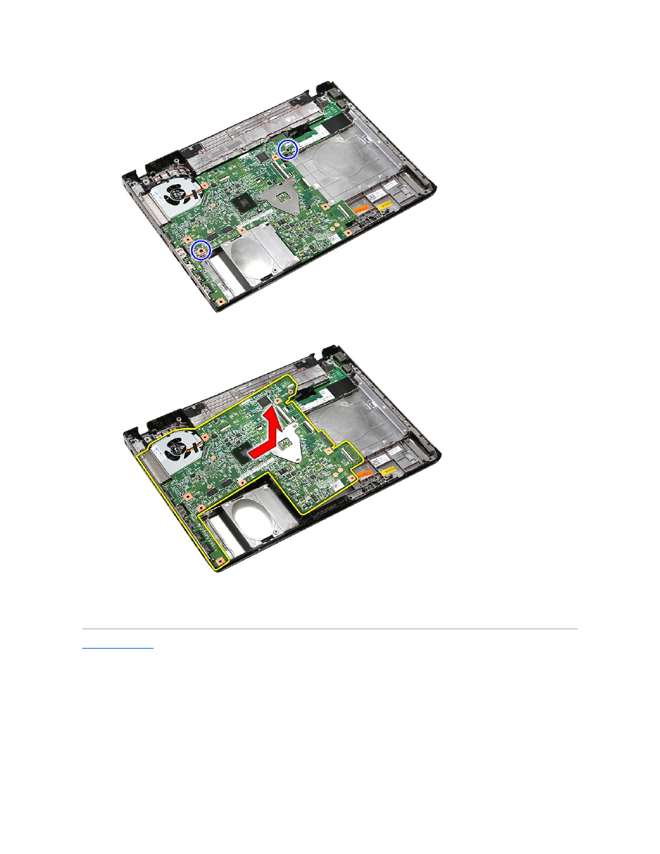Replacing the system board | Dell Vostro 3400 (Early 2010) User Manual | Page 77 / 83