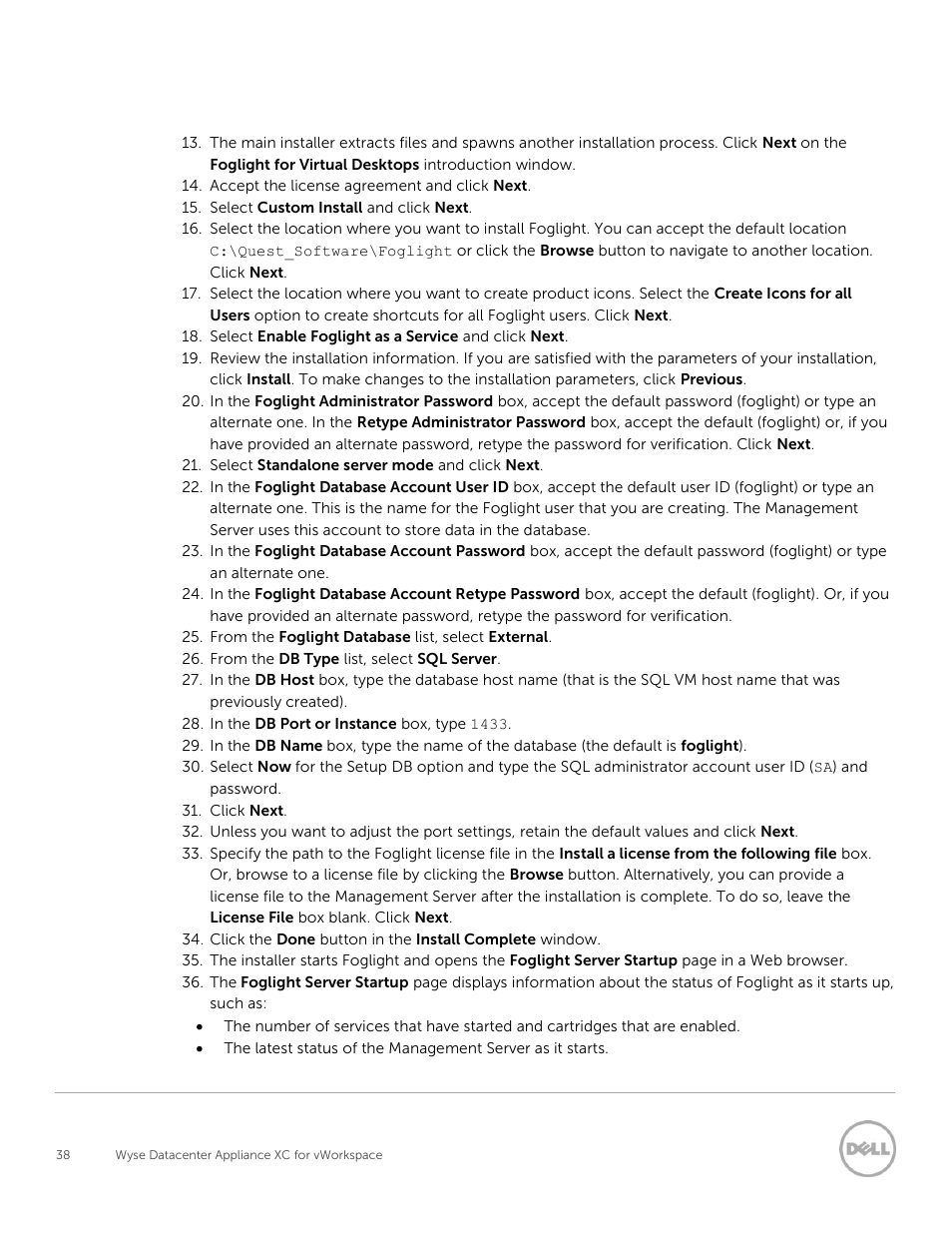 Dell XC Web-Scale Converged Appliance User Manual | Page 38 / 81