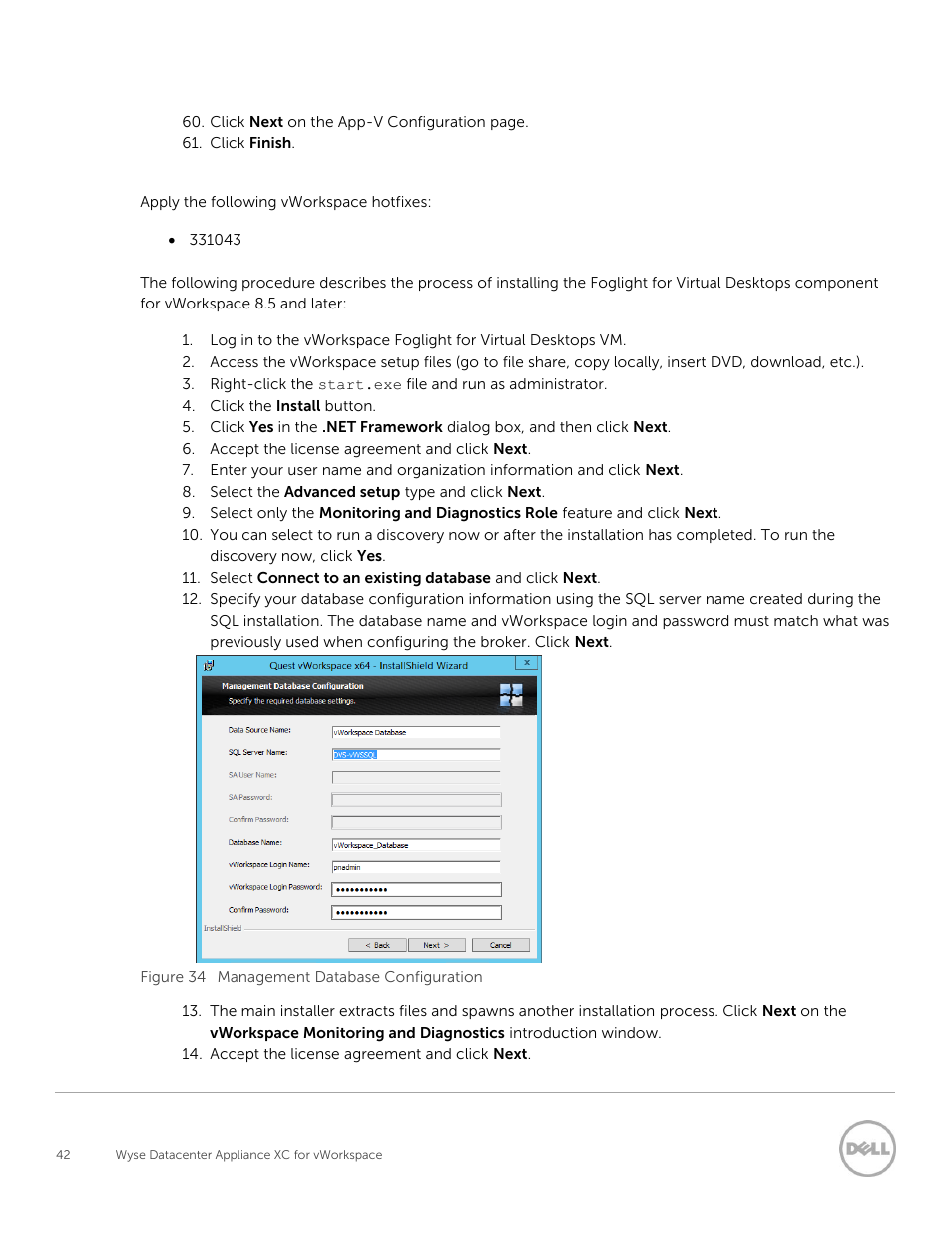 Dell XC Web-Scale Converged Appliance User Manual | Page 42 / 81