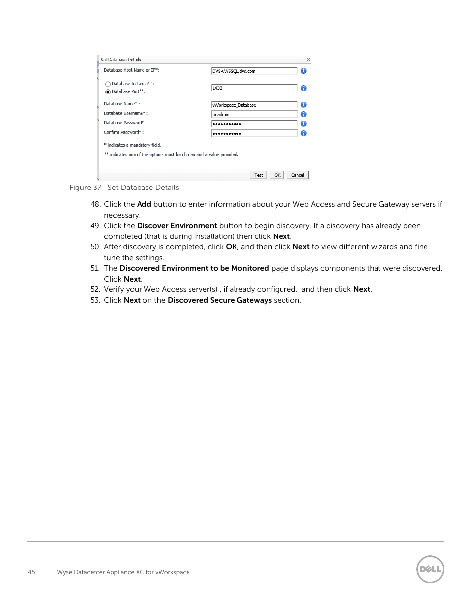 Dell XC Web-Scale Converged Appliance User Manual | Page 45 / 81