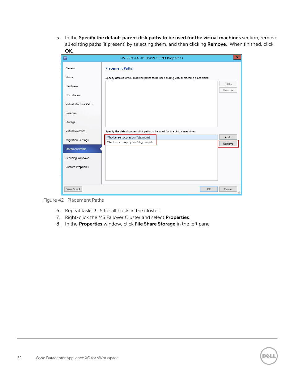 Dell XC Web-Scale Converged Appliance User Manual | Page 52 / 81