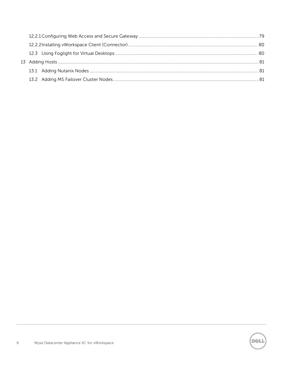 Dell XC Web-Scale Converged Appliance User Manual | Page 6 / 81