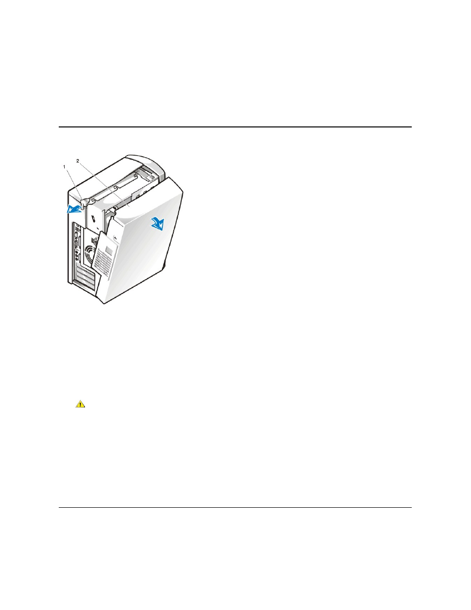 Cover, Rotating the power supply | Dell Dimension L___cx User Manual | Page 18 / 46