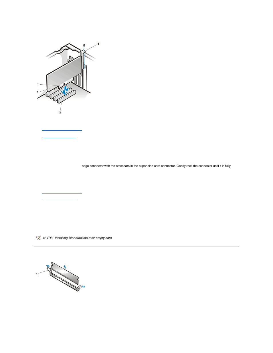 Expansion cards, Dimms | Dell Dimension L___cx User Manual | Page 24 / 46