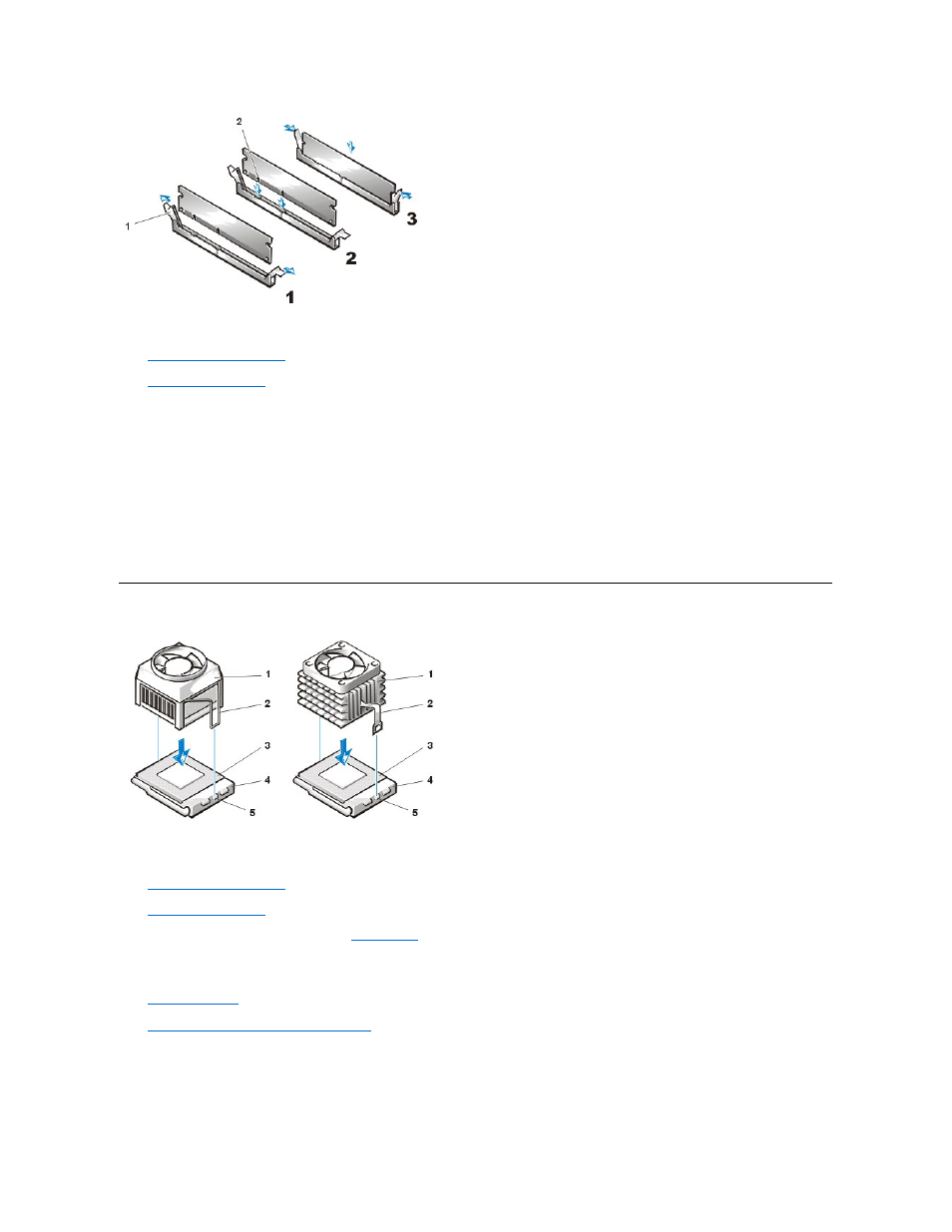 Heat sink | Dell Dimension L___cx User Manual | Page 25 / 46