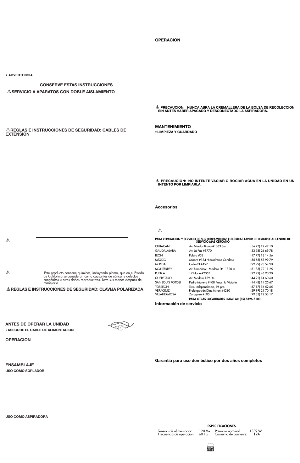 Black & Decker 606432-00 User Manual | Page 4 / 4