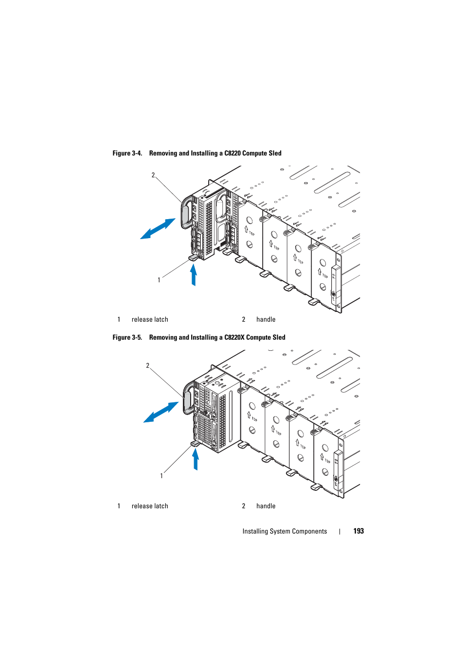 Figure 3-4 or figure 3-5, Figure 3-4, Figure 3-5 | Dell PowerEdge C8000 User Manual | Page 193 / 294