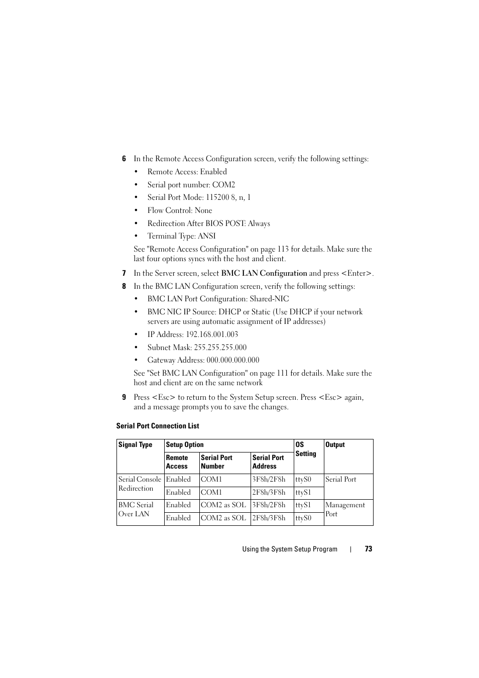 Dell PowerEdge C8000 User Manual | Page 73 / 294