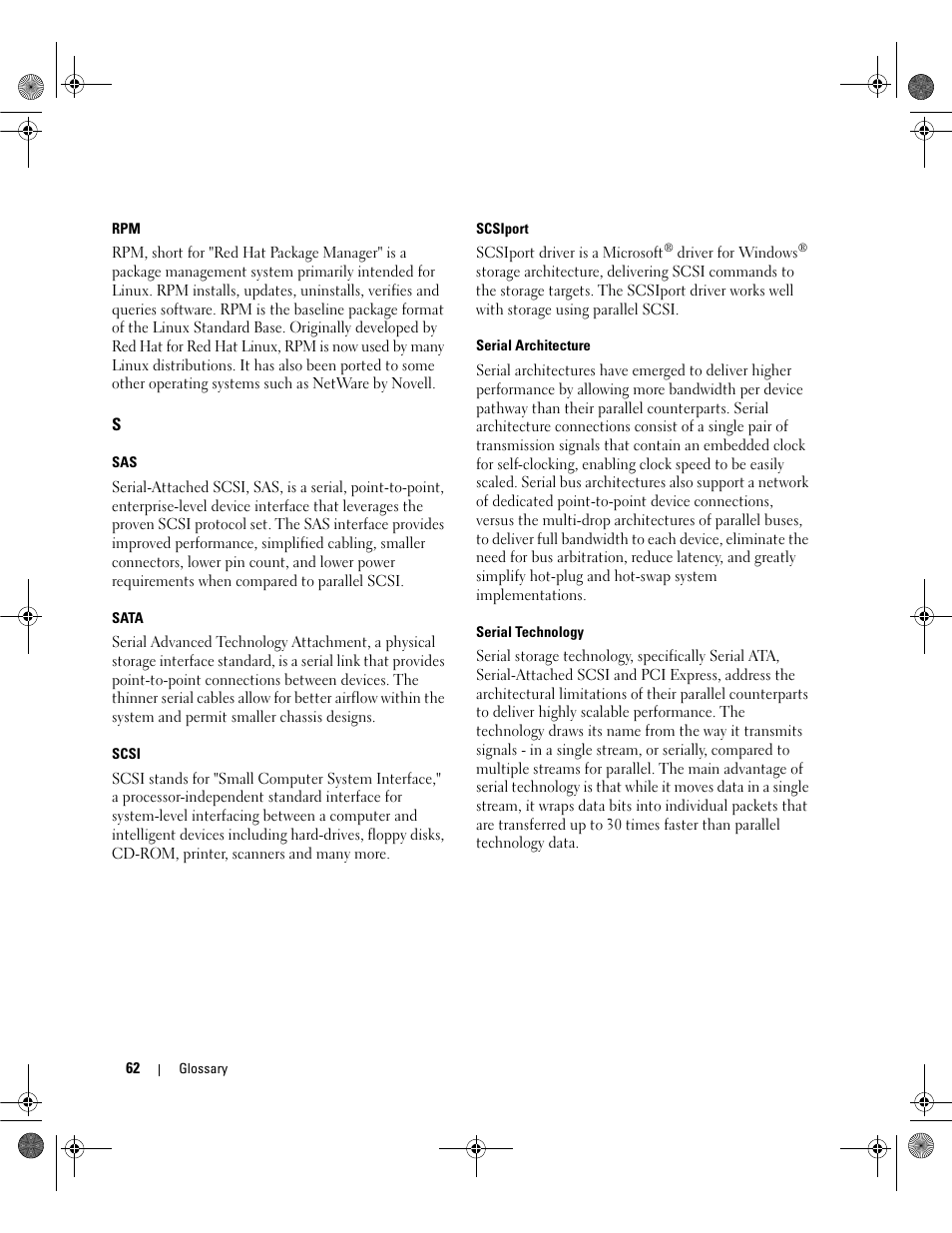 Dell Serial Attached SCSI 5iR Integrated and Adapter User Manual | Page 64 / 68