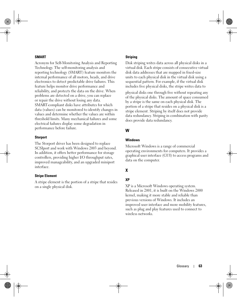 Dell Serial Attached SCSI 5iR Integrated and Adapter User Manual | Page 65 / 68