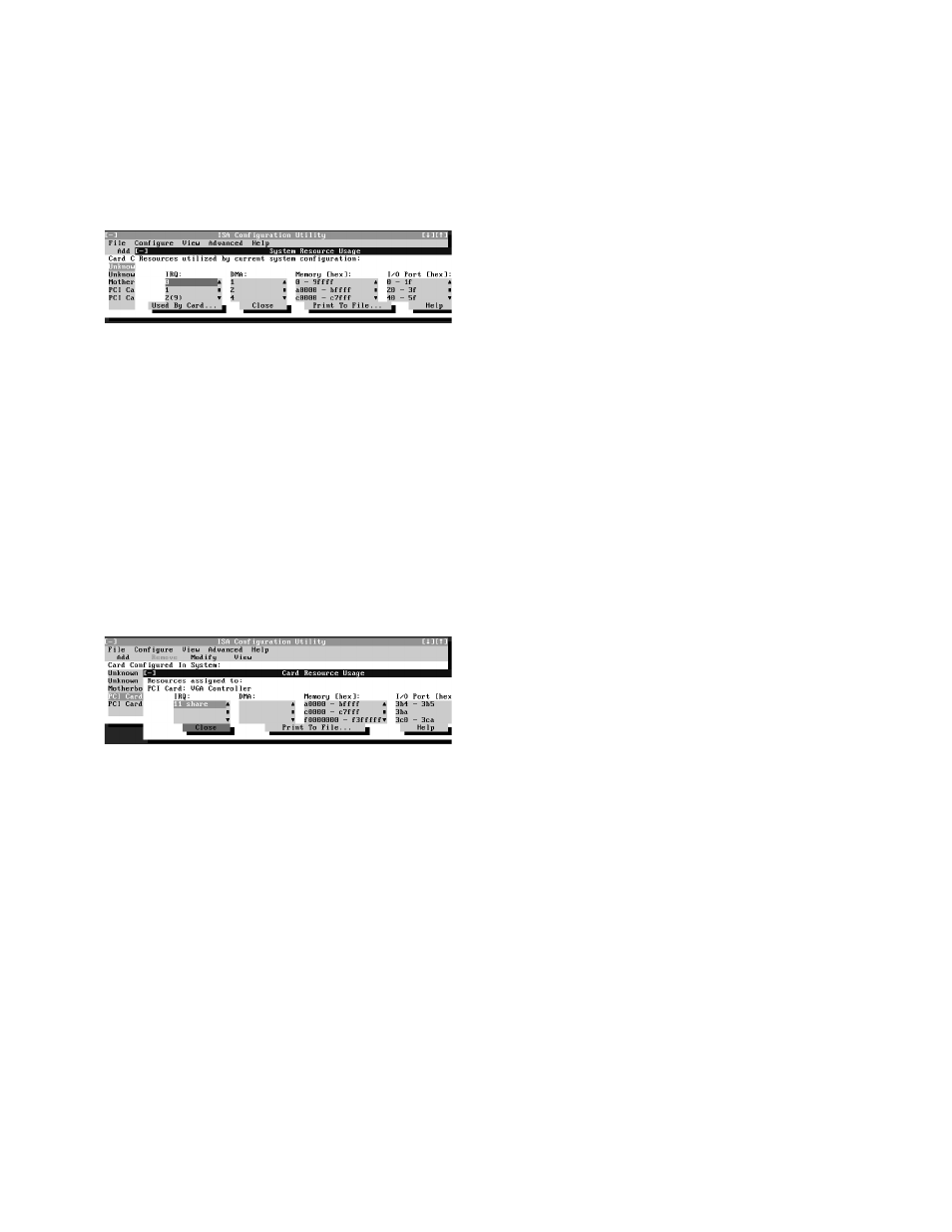 Saving the system configuration, Exiting from the icu, Locking and unlocking cards | Locking and unlocking all resources, Saving the system configuration -9, Exiting from the icu -9, Locking and unlocking cards -9, Locking and unlocking all resources -9, Aving the system configuration, Xiting from the icu | Dell OptiPlex Gxi User Manual | Page 47 / 126