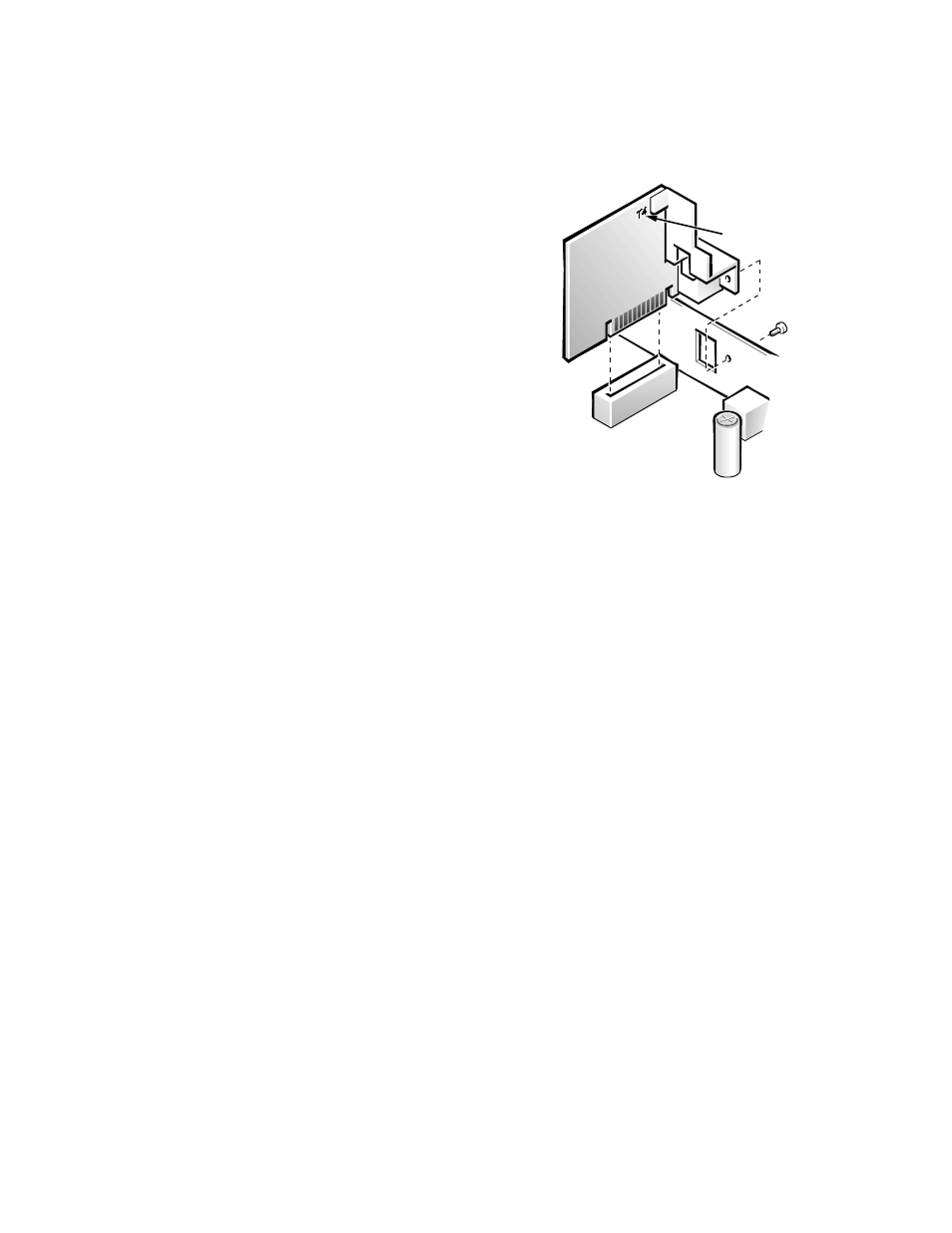 Updating the nic daughter board, Updating the nic daughter board -10, Pdating the nic daughter board | Dell OptiPlex Gxi User Manual | Page 76 / 126