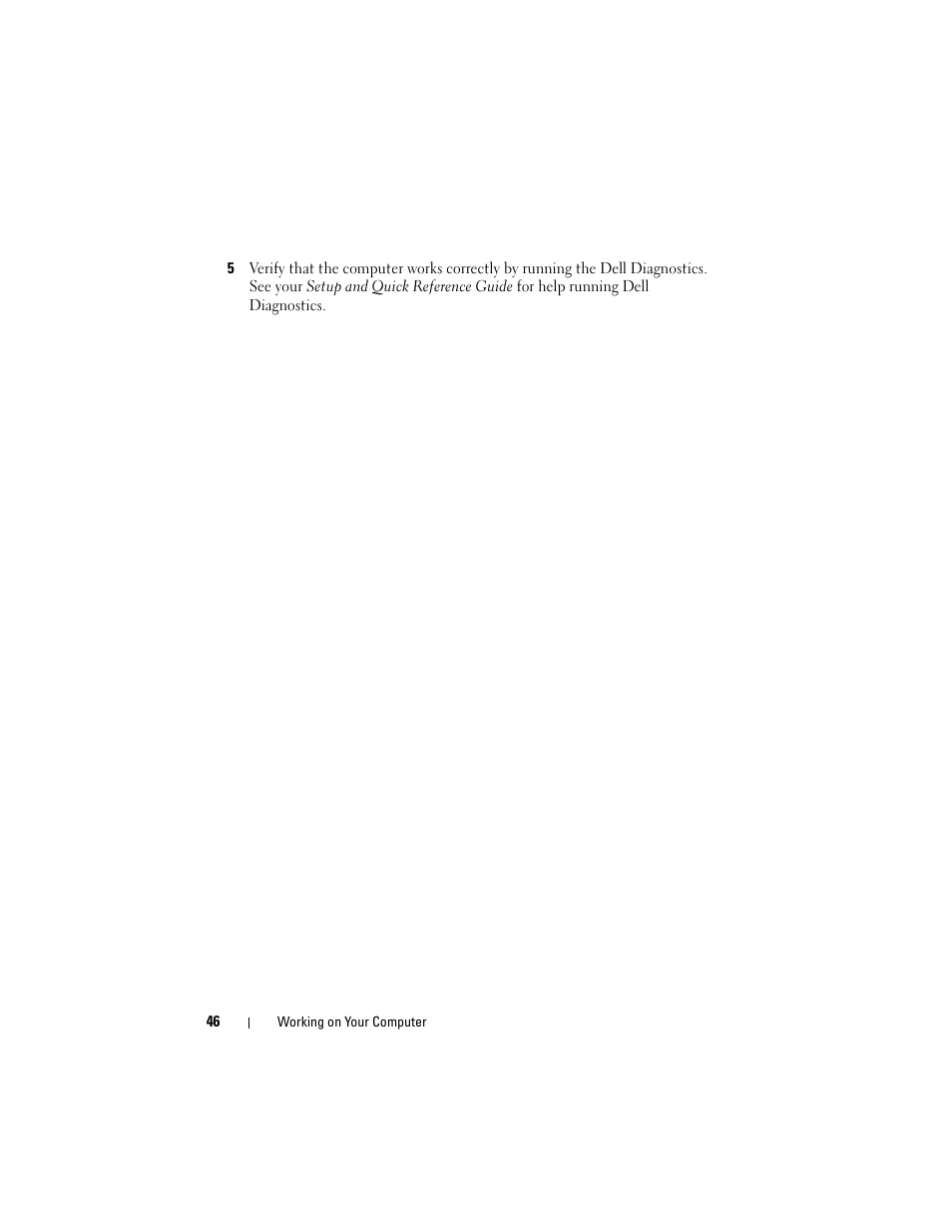 Dell Vostro 420 (Late 2008) User Manual | Page 46 / 138