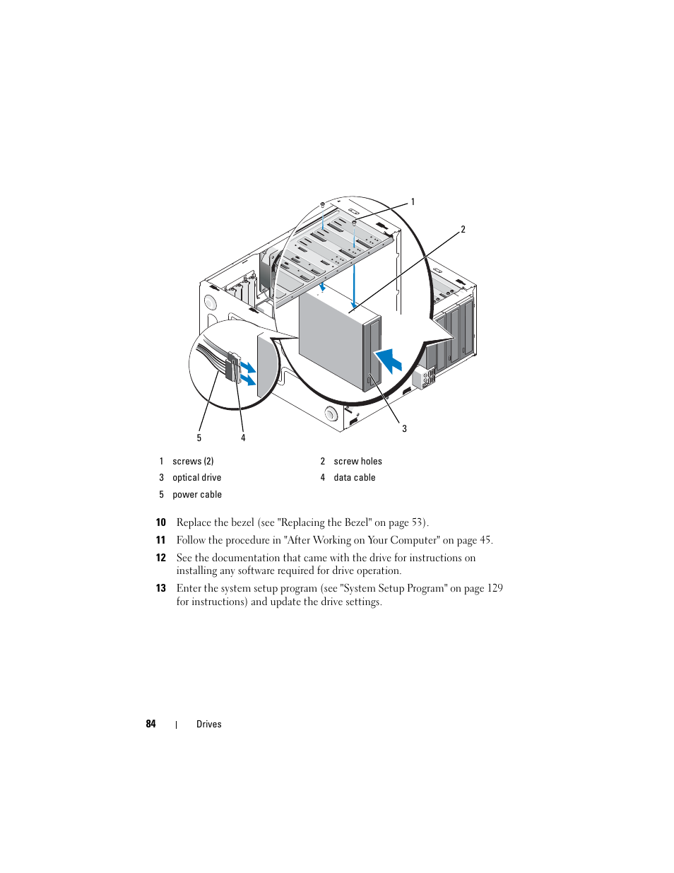 Dell Vostro 420 (Late 2008) User Manual | Page 84 / 138