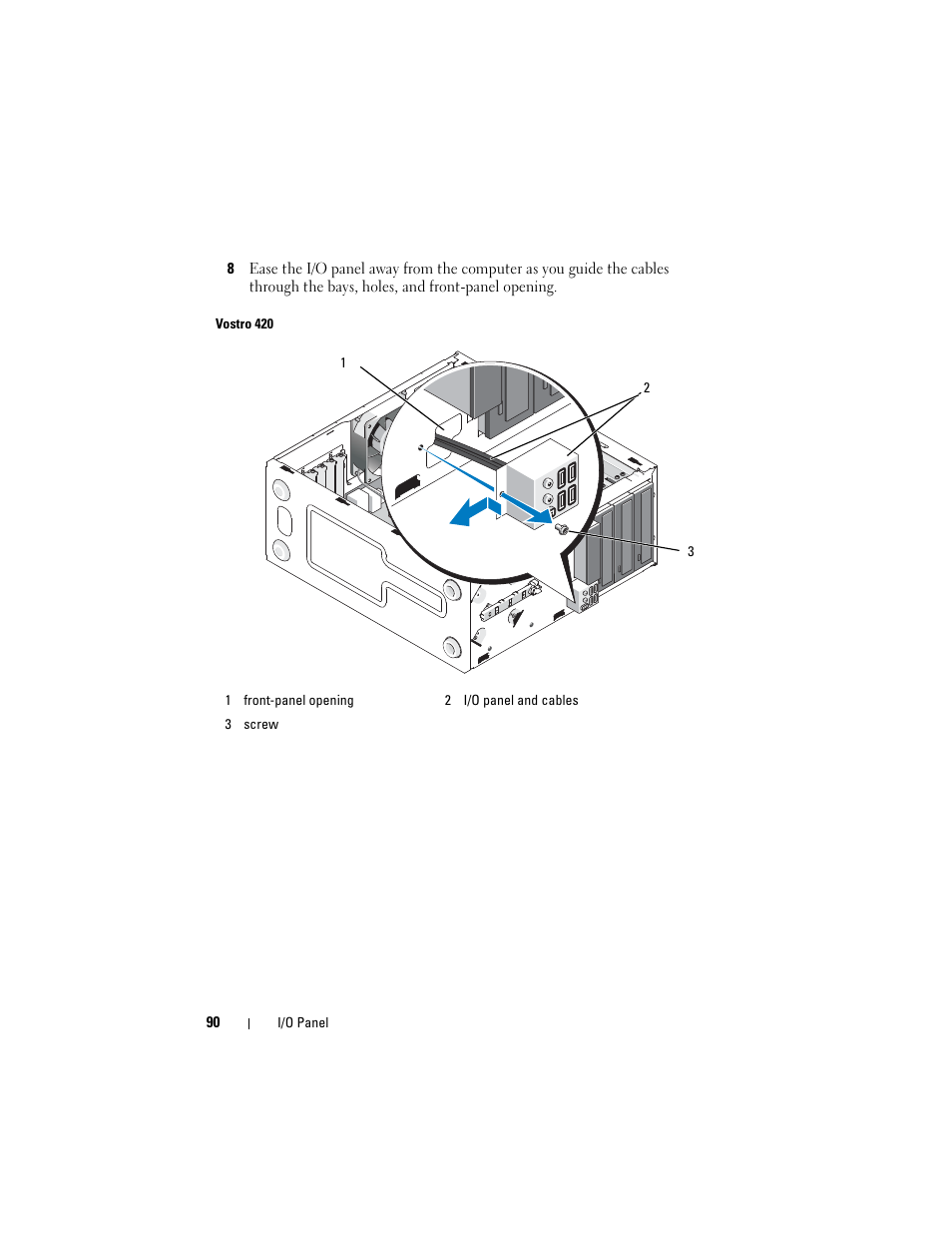 Dell Vostro 420 (Late 2008) User Manual | Page 90 / 138