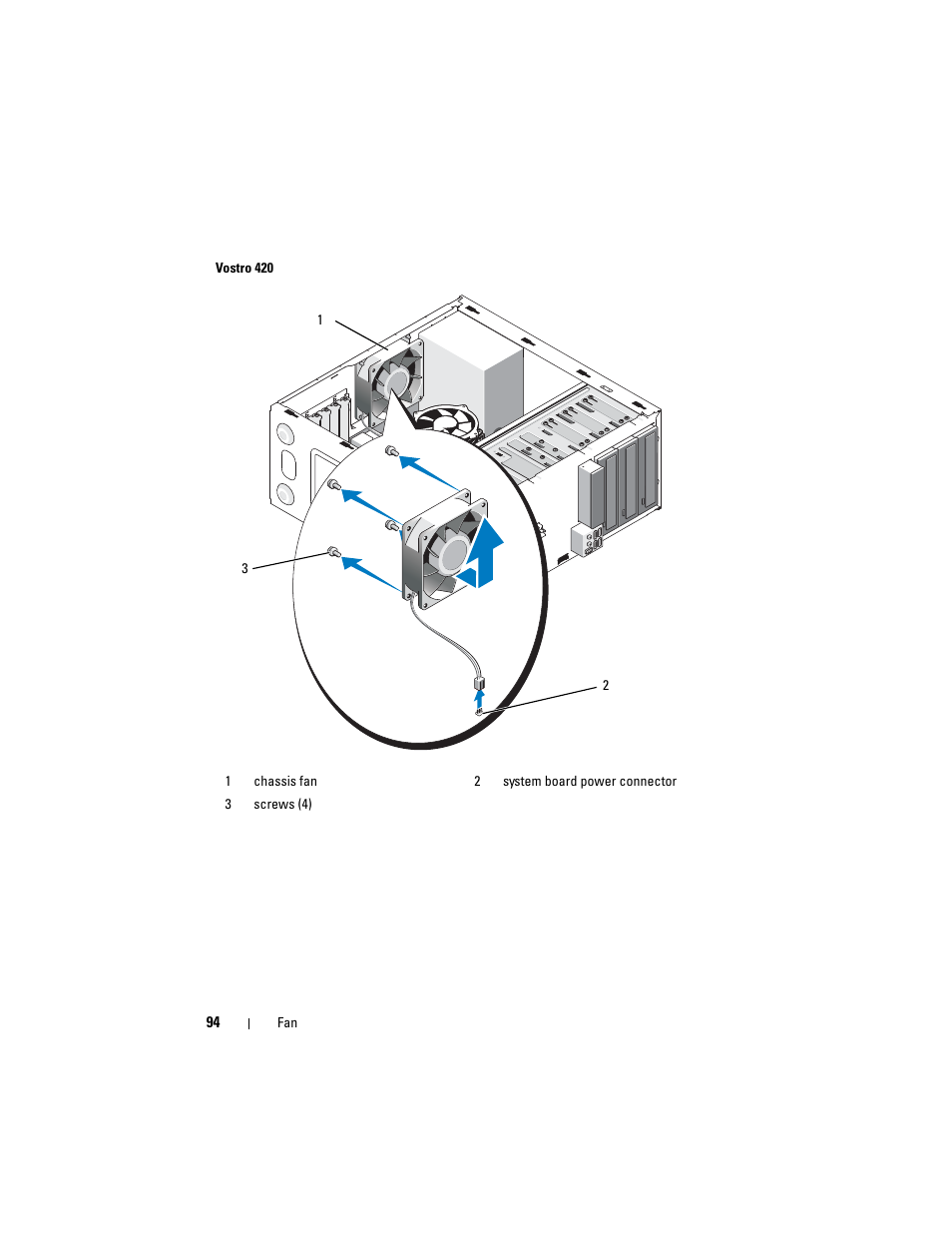 Dell Vostro 420 (Late 2008) User Manual | Page 94 / 138