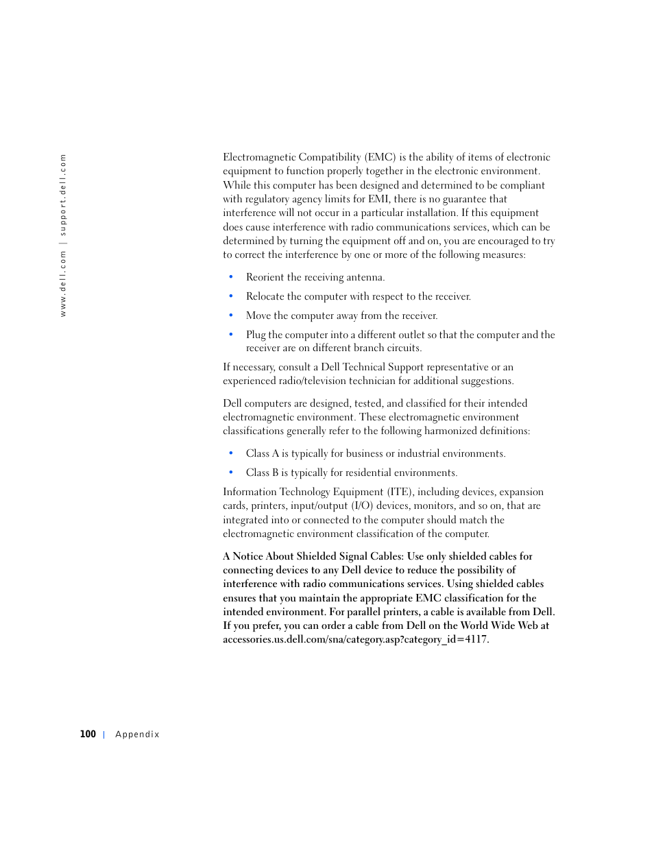 Dell Dimension 4500S User Manual | Page 100 / 132