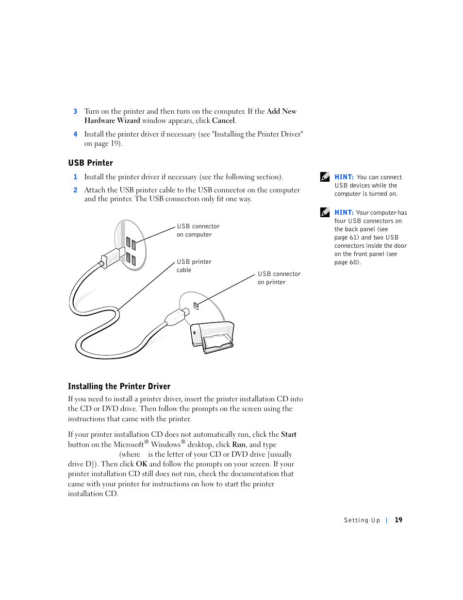 Dell Dimension 4500S User Manual | Page 19 / 132