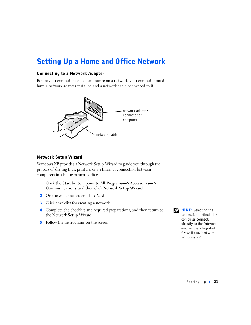 Dell Dimension 4500S User Manual | Page 21 / 132