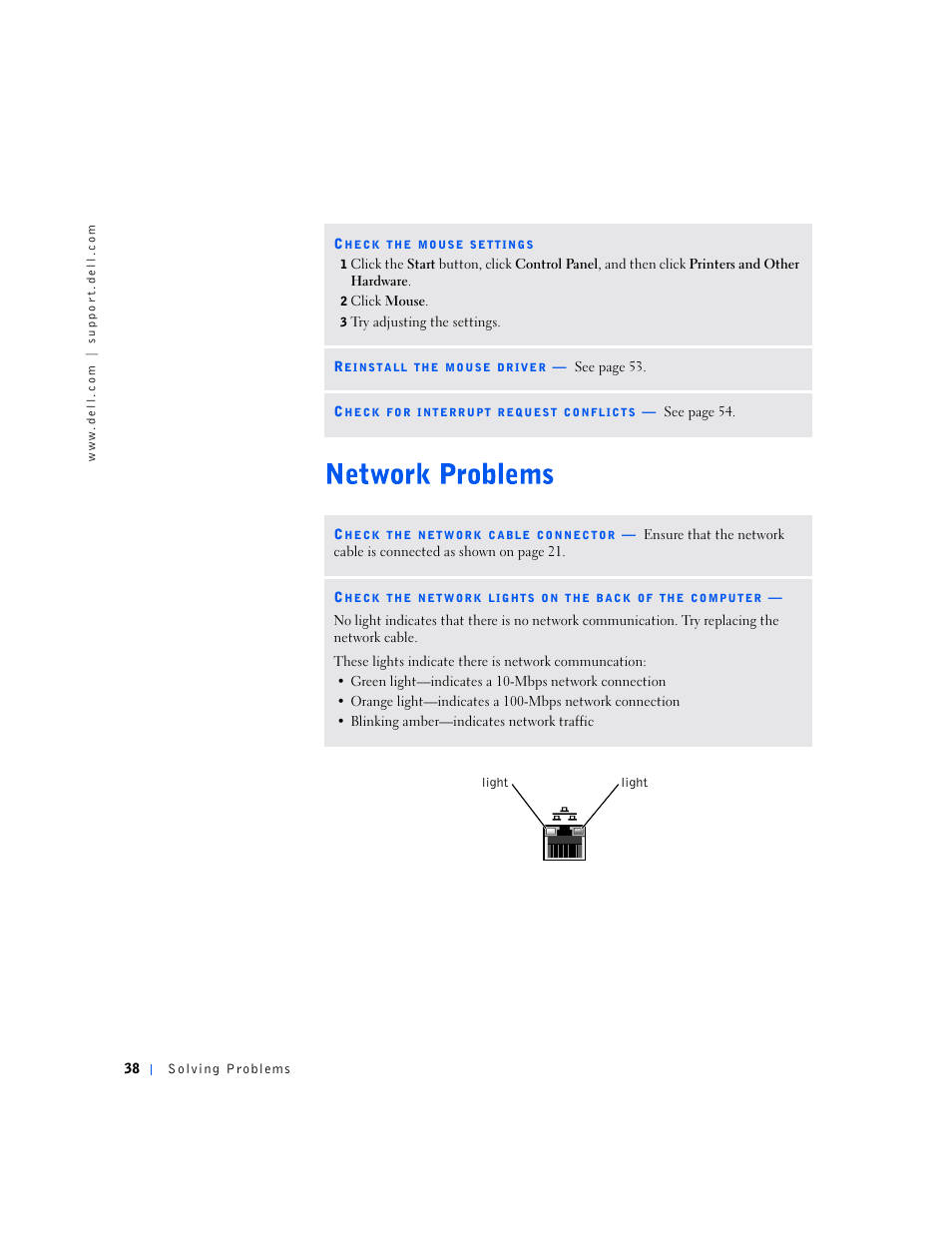 Dell Dimension 4500S User Manual | Page 38 / 132