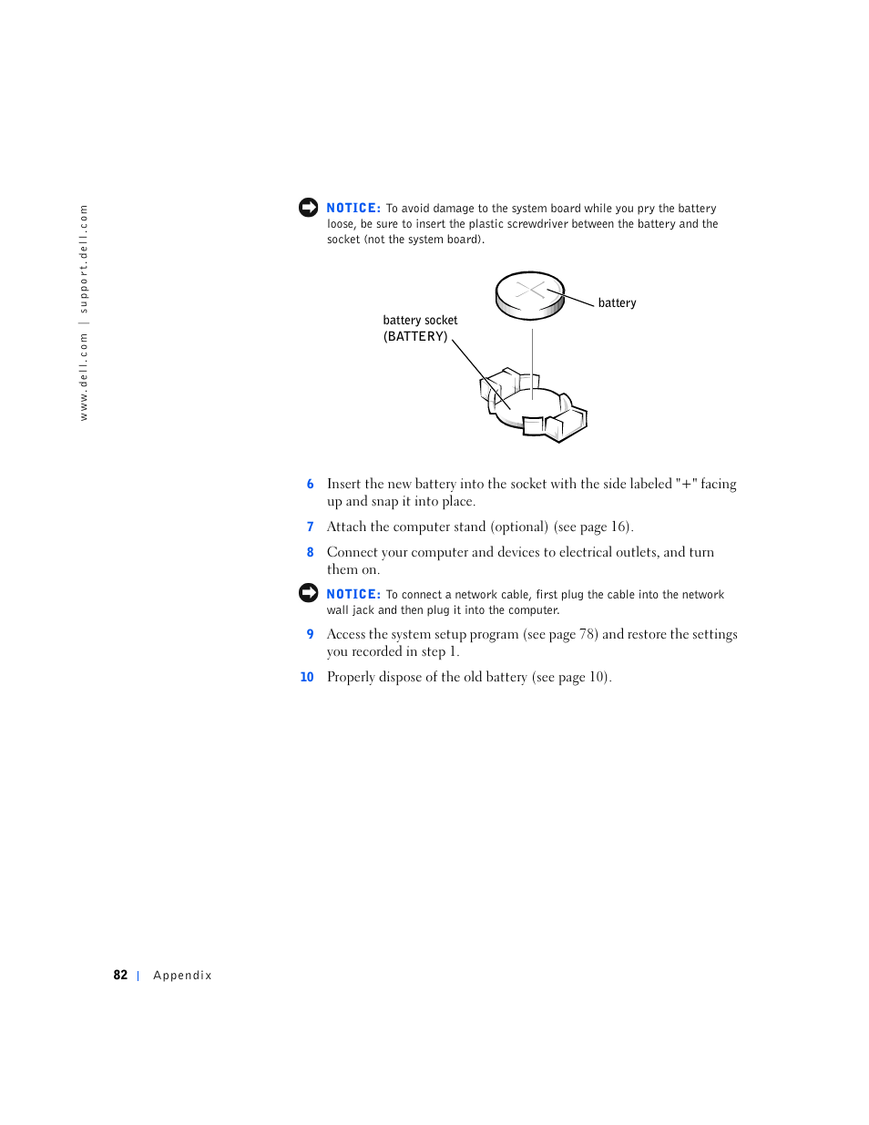 Dell Dimension 4500S User Manual | Page 82 / 132