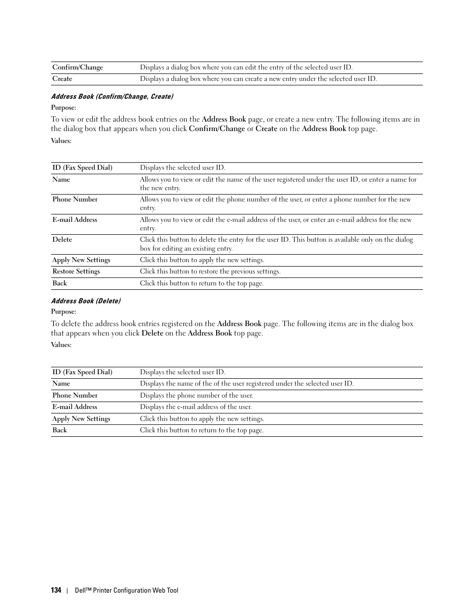 Dell C1765NF MFP Laser Printer User Manual | Page 136 / 376