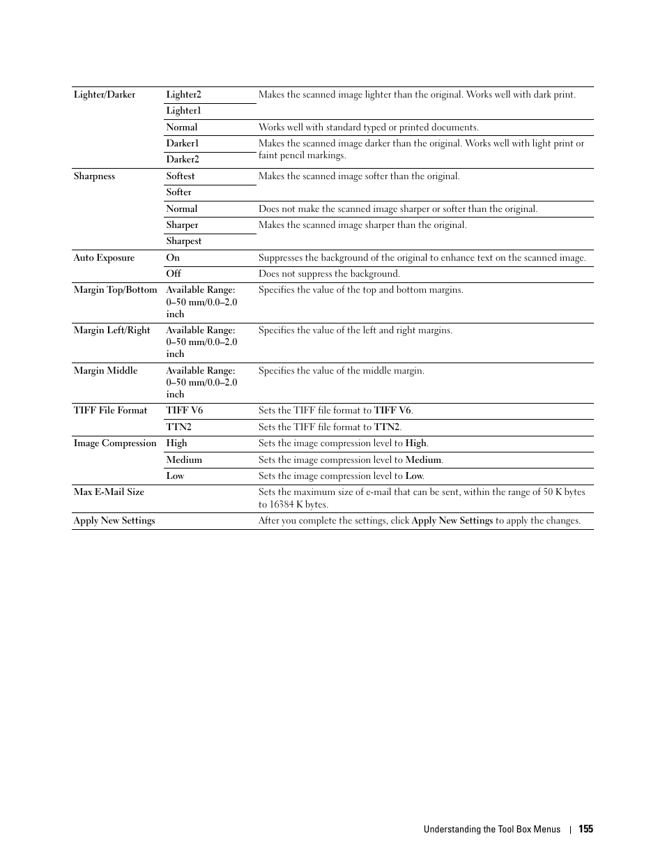 Dell C1765NF MFP Laser Printer User Manual | Page 157 / 376