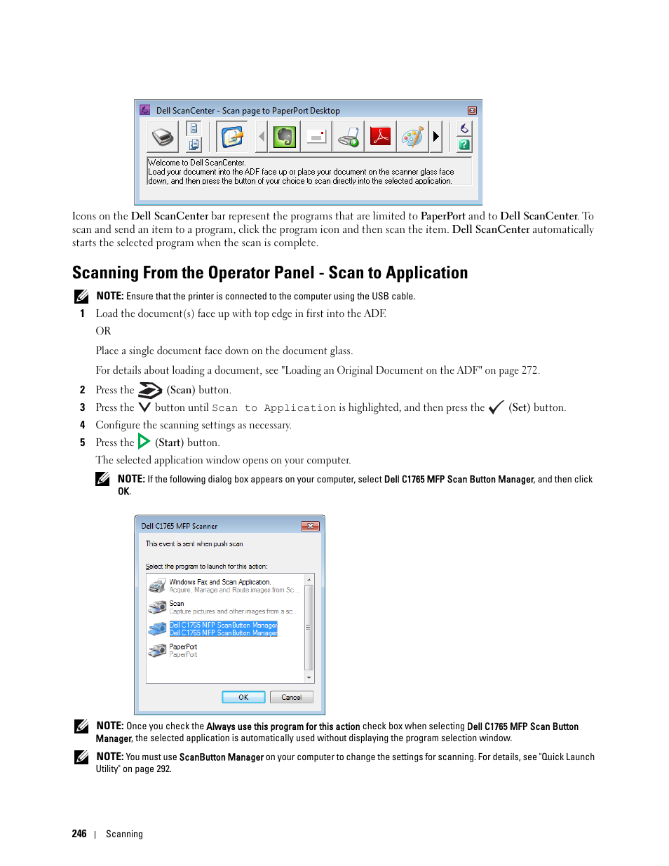 Dell C1765NF MFP Laser Printer User Manual | Page 248 / 376