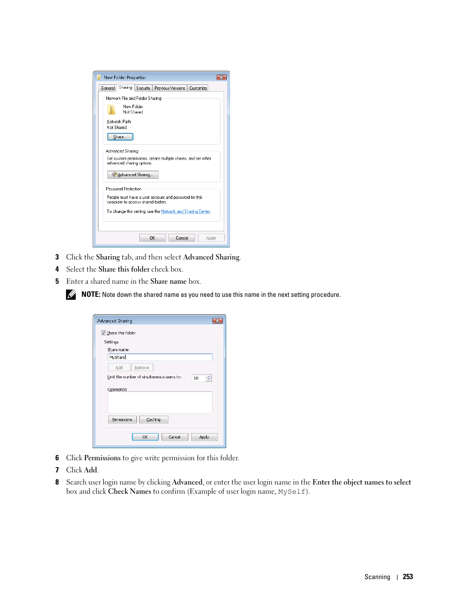 Dell C1765NF MFP Laser Printer User Manual | Page 255 / 376