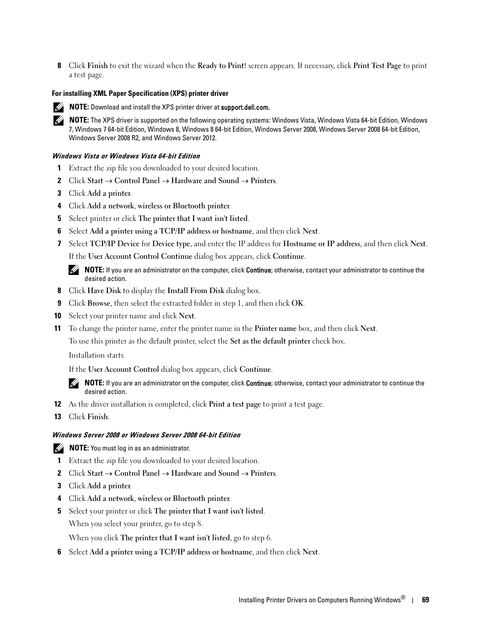 Dell C1765NF MFP Laser Printer User Manual | Page 71 / 376