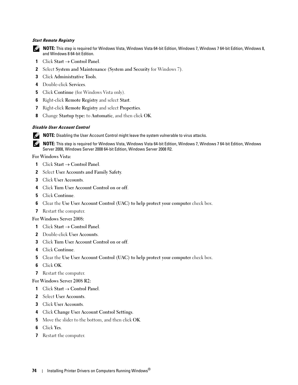 Dell C1765NF MFP Laser Printer User Manual | Page 76 / 376
