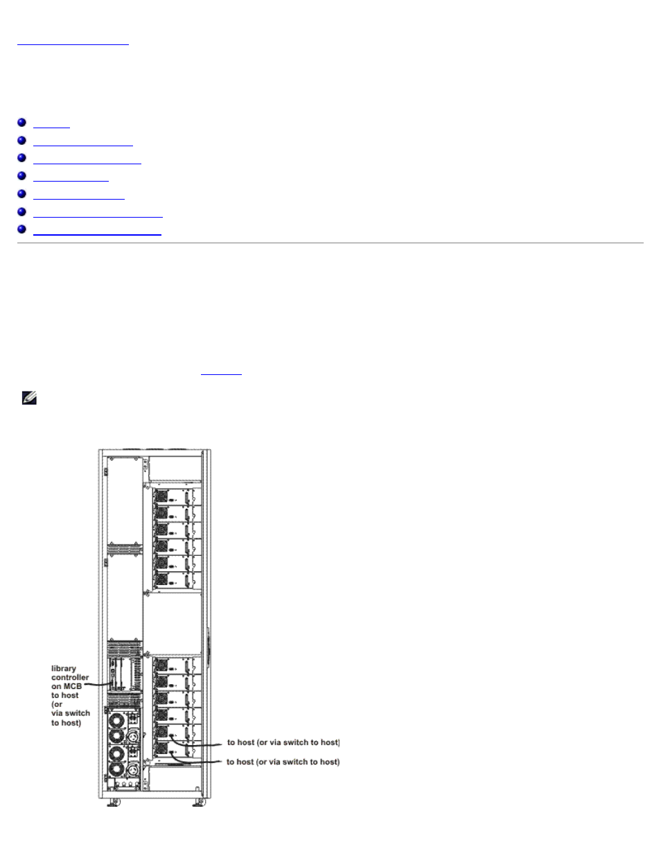 Getting started, Cabling | Dell PowerVault 160T LTO2 (Tape Library) User Manual | Page 9 / 90