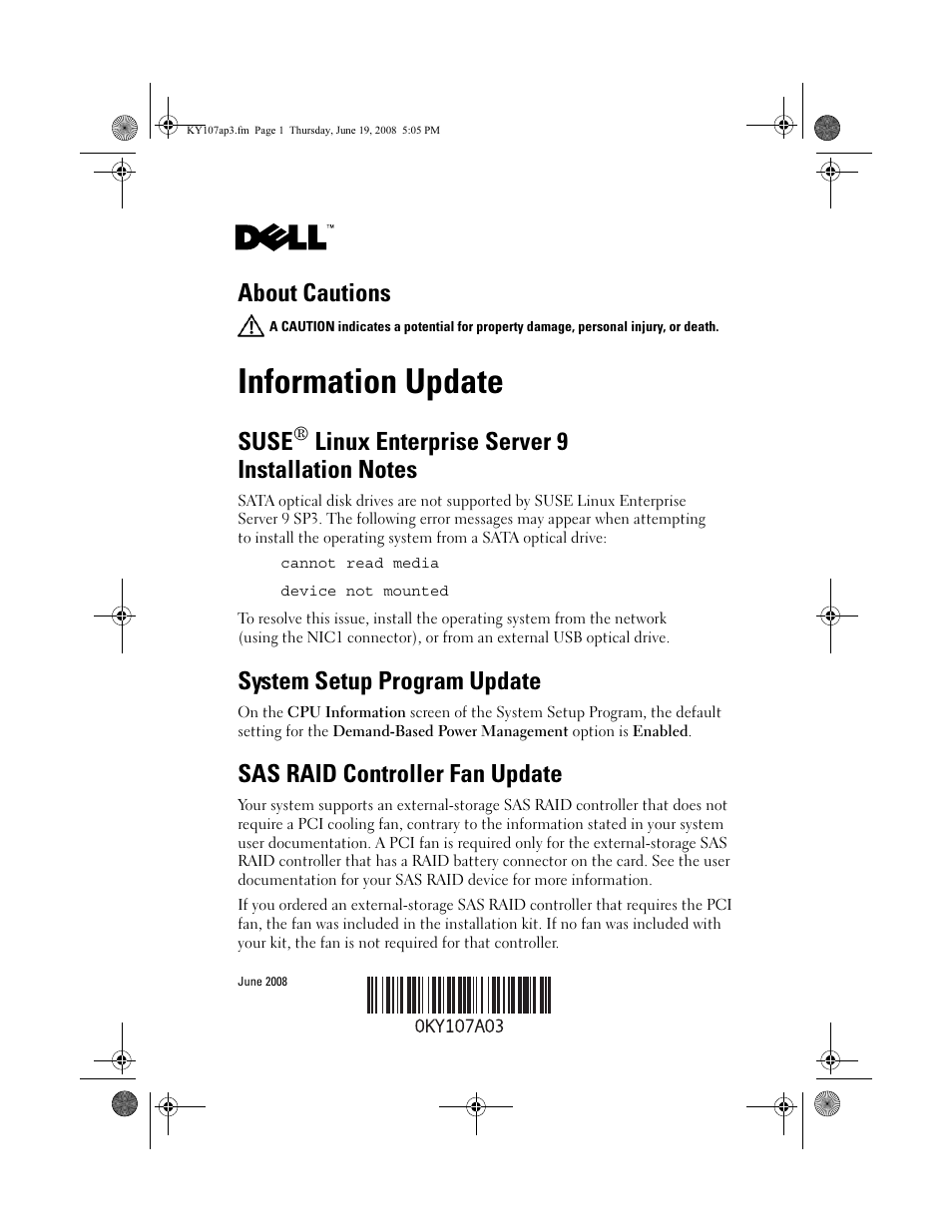 Dell PowerEdge R200 User Manual | 28 pages
