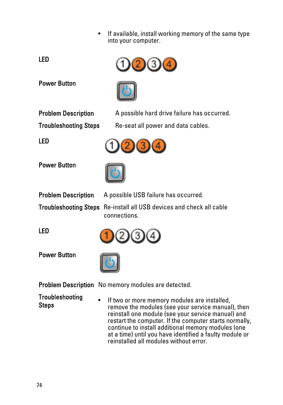 Dell OptiPlex 390 (Mid 2011) User Manual | Page 74 / 92