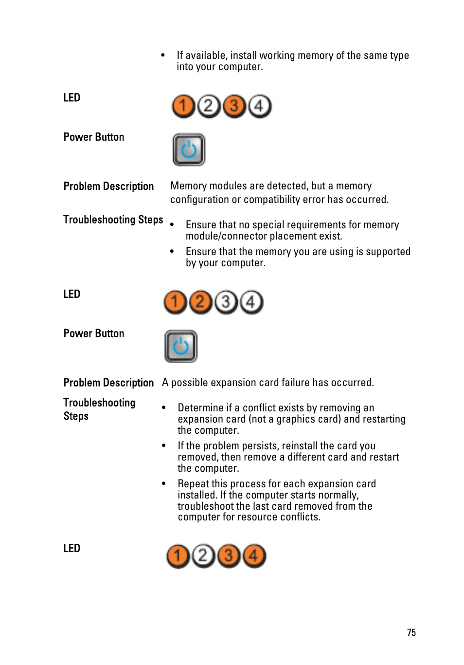 Dell OptiPlex 390 (Mid 2011) User Manual | Page 75 / 92