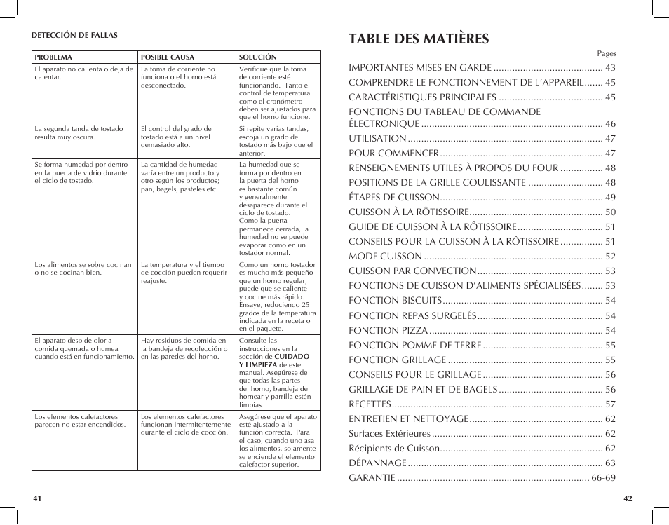 Black & Decker CTO7100B User Manual | Page 22 / 37