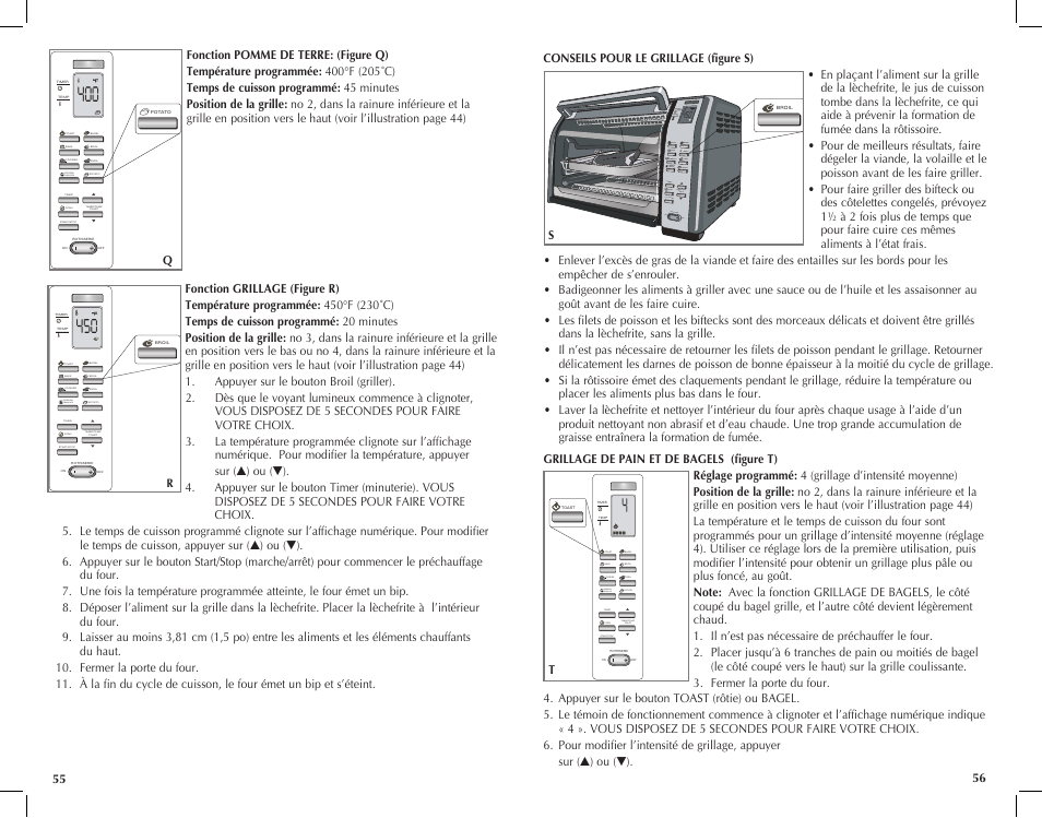 Frozen snacks | Black & Decker CTO7100B User Manual | Page 29 / 37