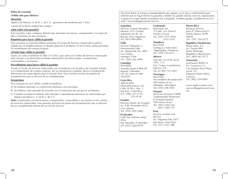 Black & Decker CTO7100B User Manual | Page 36 / 37