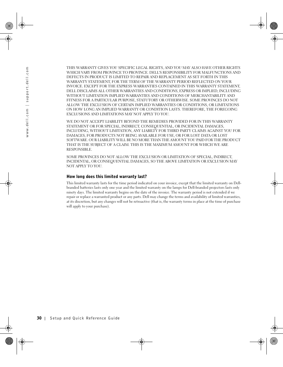 Dell OptiPlex GX270 User Manual | Page 30 / 38