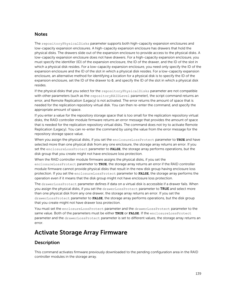 Activate storage array firmware | Dell PowerVault MD3420 User Manual | Page 139 / 405
