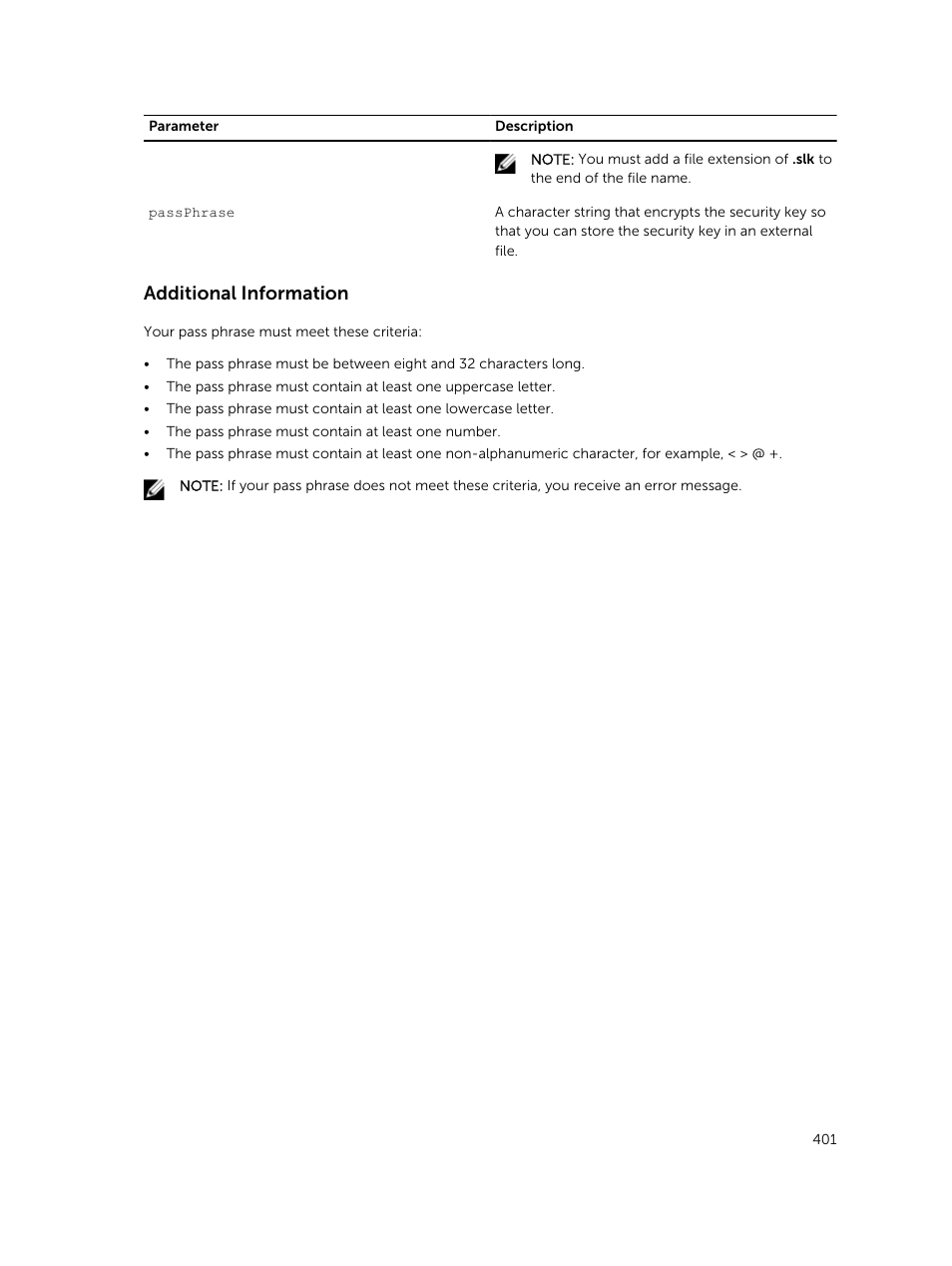 Additional information | Dell PowerVault MD3420 User Manual | Page 401 / 405