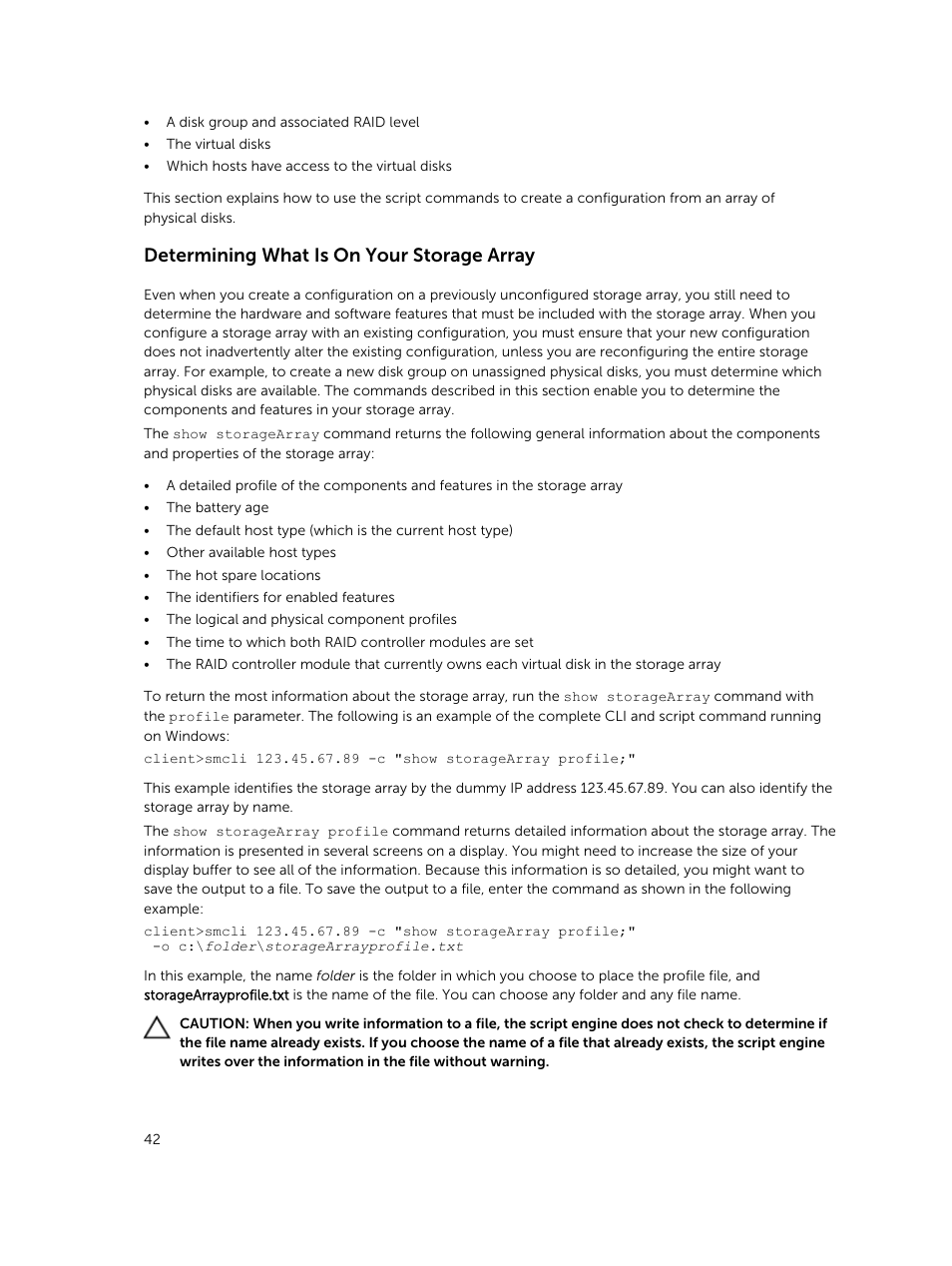 Determining what is on your storage array | Dell PowerVault MD3420 User Manual | Page 42 / 405