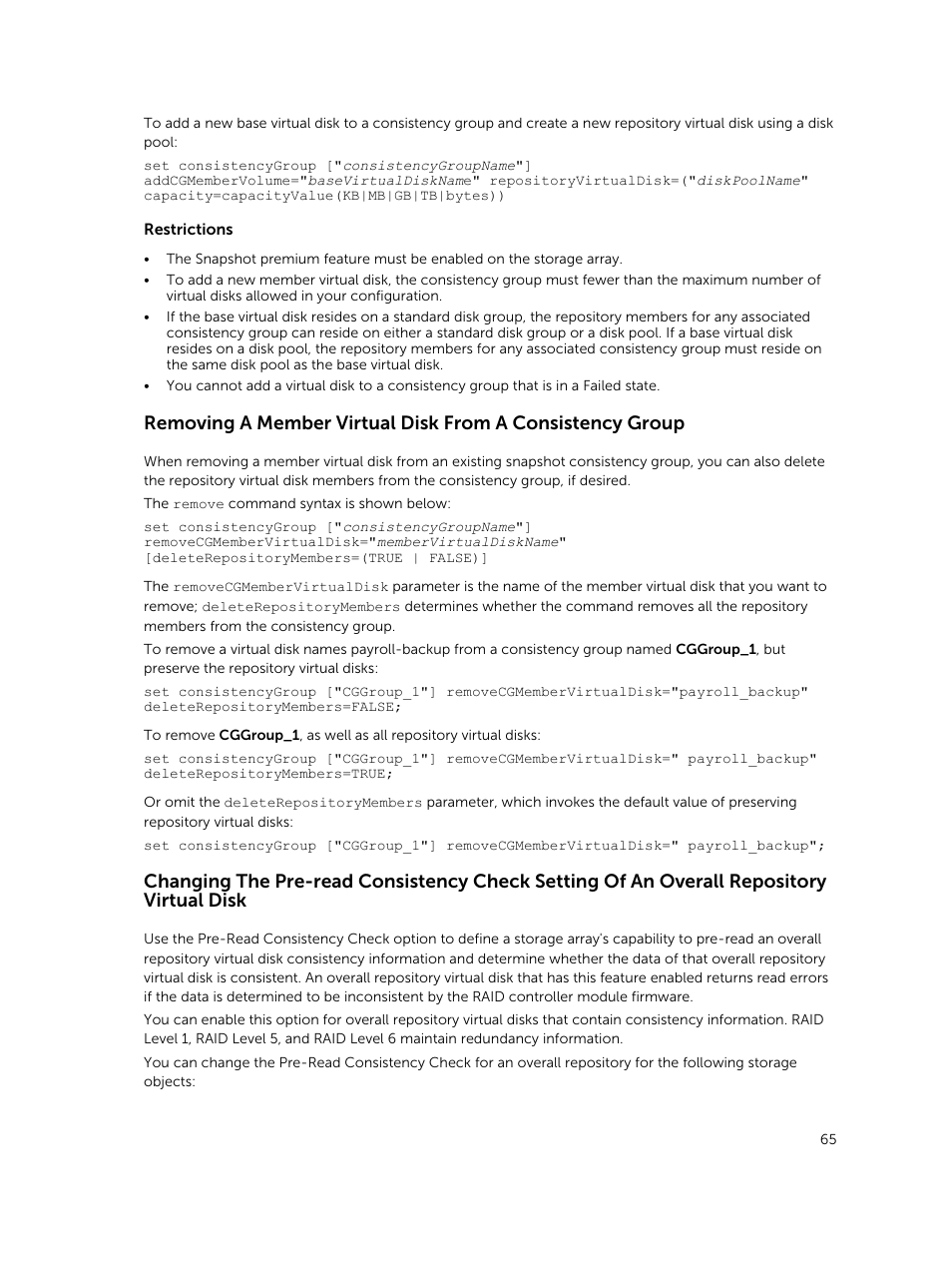Dell PowerVault MD3420 User Manual | Page 65 / 405