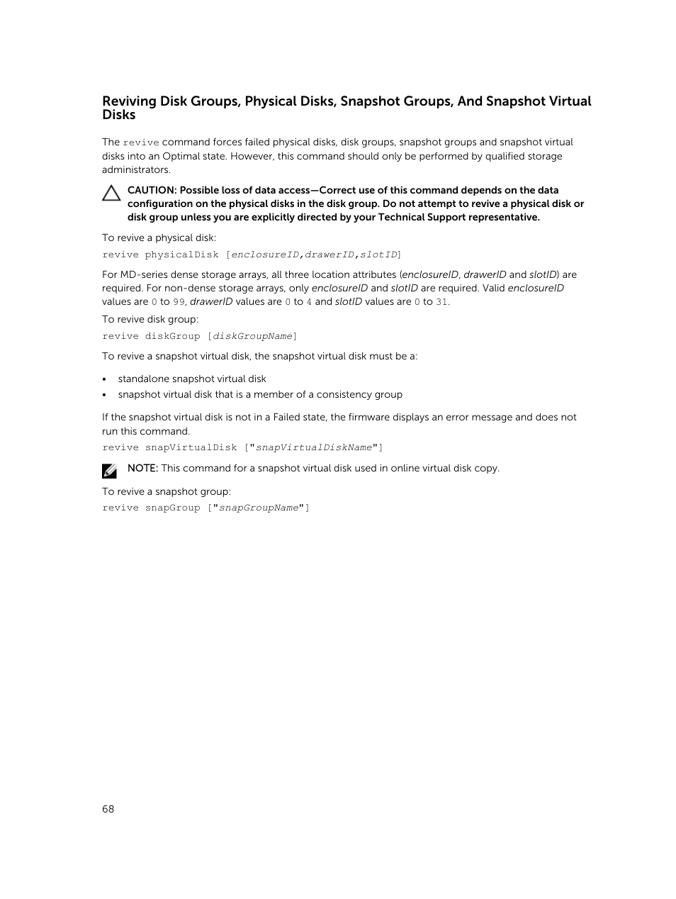 Dell PowerVault MD3420 User Manual | Page 68 / 405