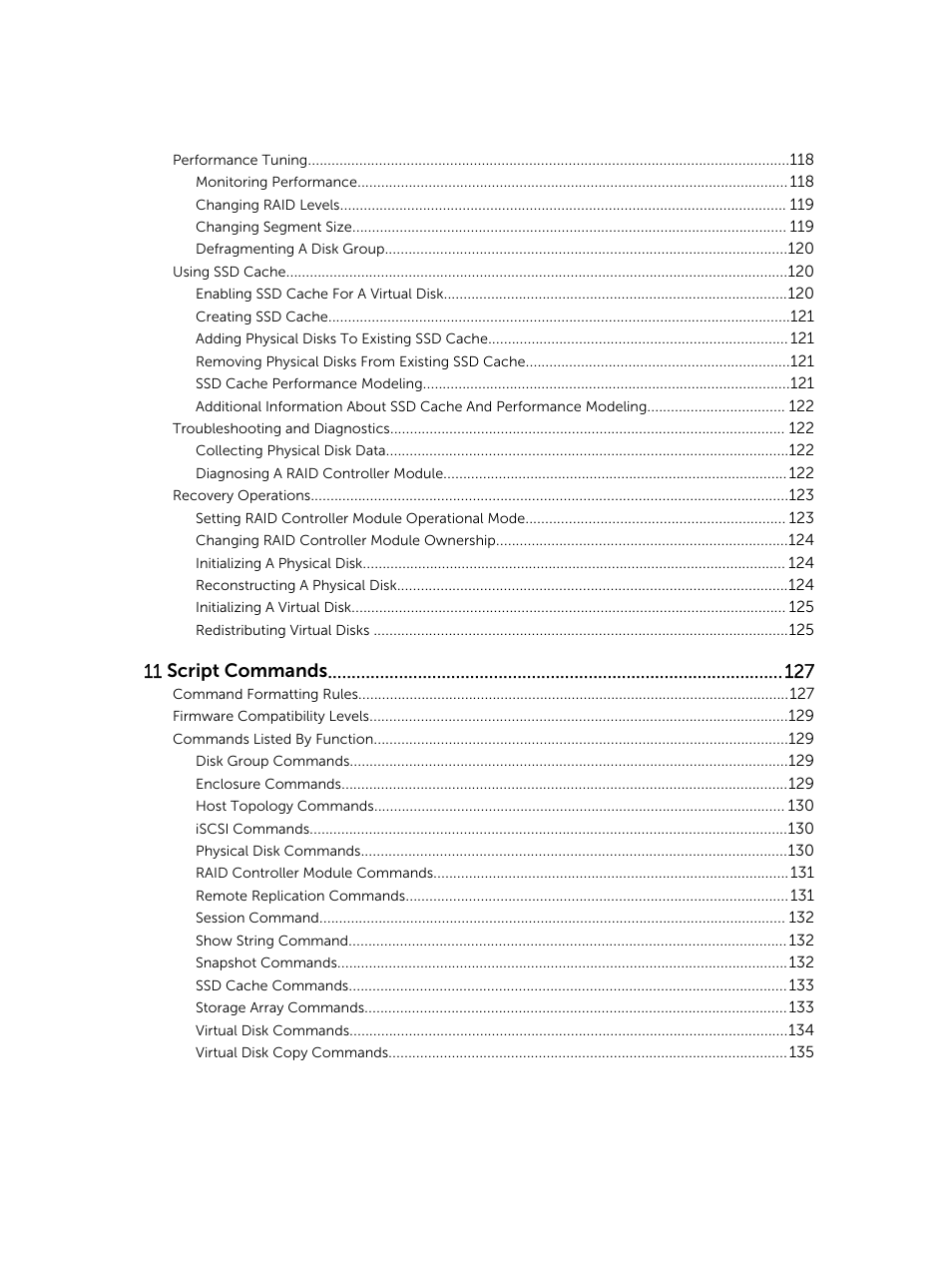 11 script commands | Dell PowerVault MD3420 User Manual | Page 7 / 405