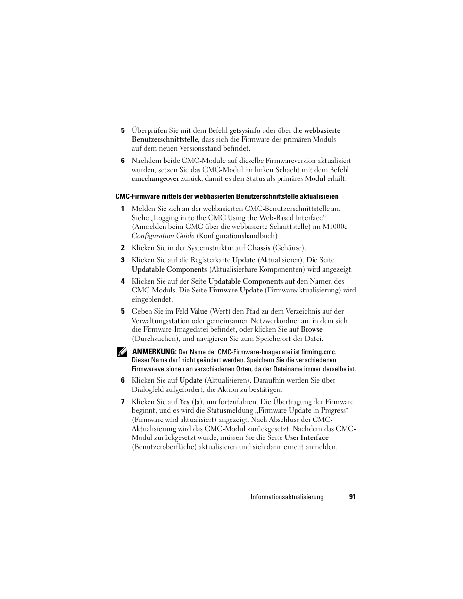 Dell PowerEdge M600 User Manual | Page 91 / 186
