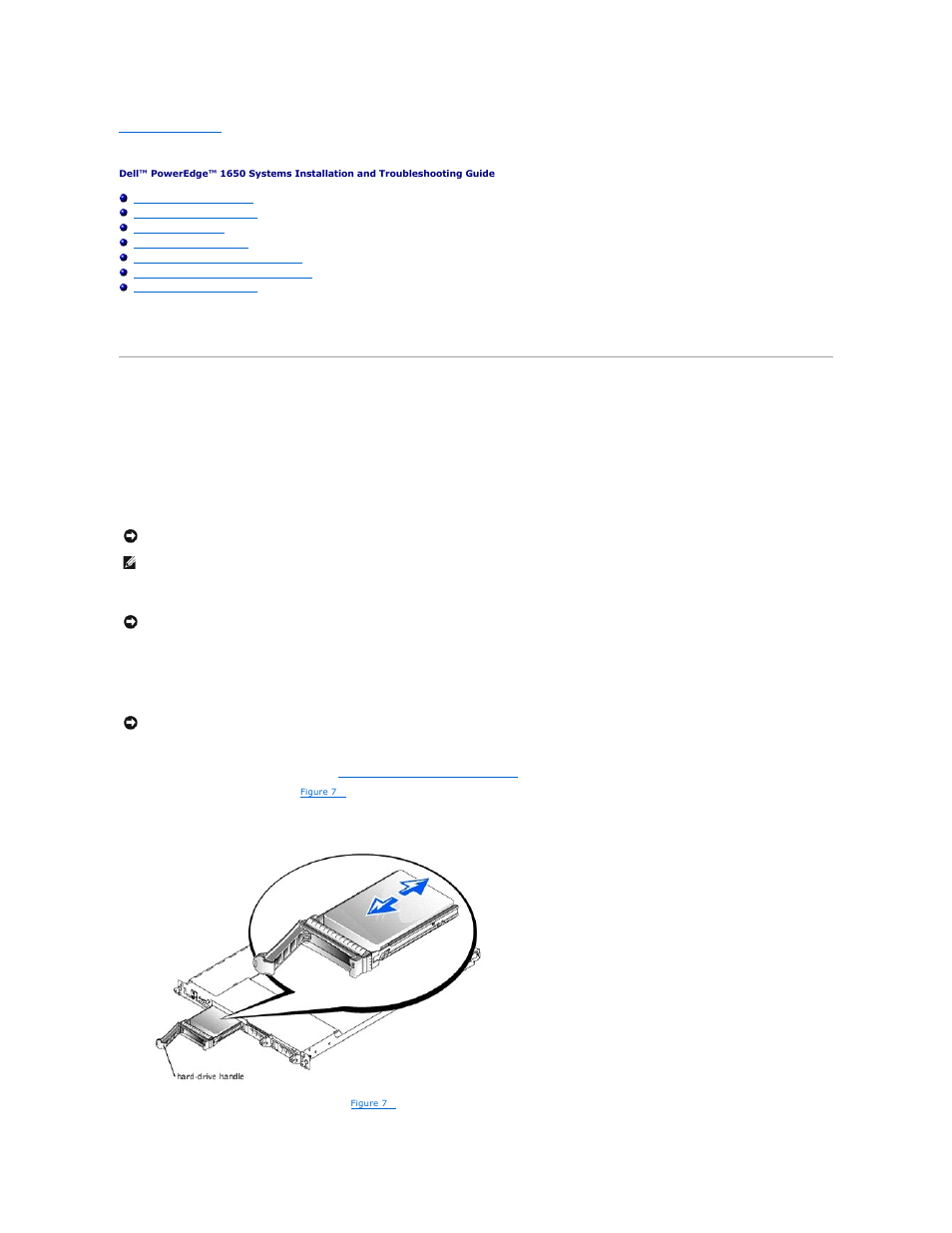 Installing drives, Installing scsi hard drives, Before you begin | Installing a scsi hard drive | Dell PowerEdge 1650 User Manual | Page 50 / 63